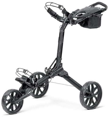 Bag Boy Nitron Golf Push Cart, Black/Slate