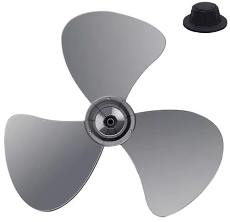 Dopsyesn Recambio De Aspas Para Ventilador De Pie - Aspa Interior Para Ventilador,Pieza de 40 cm para Soplador con Tapa de Tuerca para Diferentes Espacios como Taller Dormitorio Sala de Estar Aula