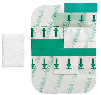 Askina Soft Clear Folienverband steril 9 x 10 cm 50 Stück