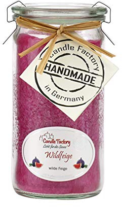 Candle Factory Kerze Mini Jumbo Duft Wildfeige 307075