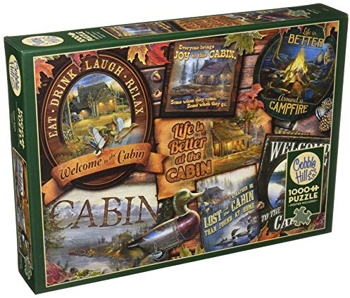 Cobblehill 80040 Kabinenschilder Puzzle,, 1000 Teile