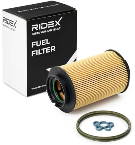 RIDEX 9F0029 Filtro carburante con guarnizioni Compatibilità con VW Golf 6 5K1 Diesel