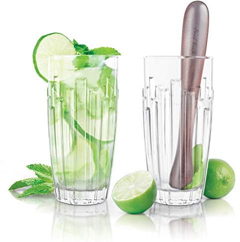 Final Touch Metropolis Mojito Glass Set