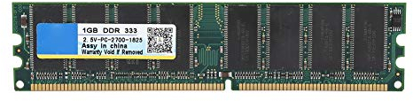 Memoria desktop 1G, di Memoria del Computer Desktop DDR PC-2700 da 1GB 333MHZ 2.5V 184Pin Compatibile per Schede Madri e