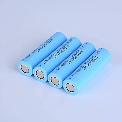 18500 Batterie Rechargeable 1200mAh 3.7V Batterie pour Panneaux solaires-4pcs