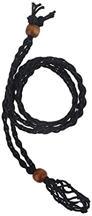 DUESI Necklace Cord Empty Stone Holder Raw Stone Replacement Net Bag Adjustable Length DIY Necklace Jewelry Making Accessories