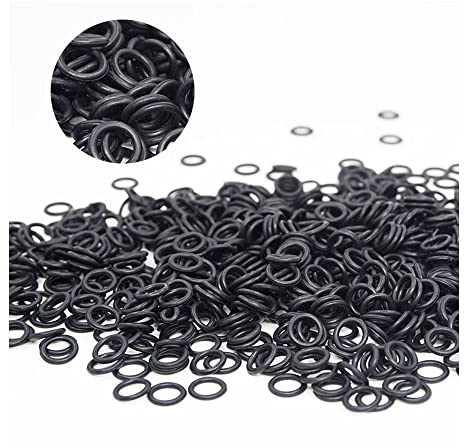 50pcs Schwarzer Gummi-Ring NBR Dichtung O-Ring CS1.5 mm O Ringdichtung Dichtungsring,9x6x1.5mm