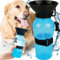Retoo Borraccia per cani da viaggio da 500 ml, borraccia portatile per cani, bottiglia per acqua per animali domestici, distributore d'acqua per passeggiate all'aperto, verde menta, ciotola per cani