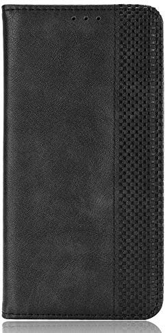 BellaCase Vivo X Fold Coque [Étui Portefeuille] [Fonction Support] [Slots pour Cartes] [Couverture à Rabat Magnétique] Compatible avec Le Smartphone Vivo X Fold(Noir)