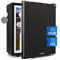 KLARSTEIN Mini Frigo de Chambre de 38L pour Boissons et Bieres, Petit Frigo Silencieux, Mini Bar Intérieur/Ext, Petit Refrigerateur Camping, Stockage de Vins, Cosmetique, Étagères Réglables, 6-18°C