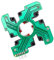 MOUDOAUER 1X Sostituzione PCB Joystick Riparazione Scheda Micro Interruttori Parte TP-MA Assemblea Per Sanwa Ricambi Accessori