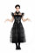 Ciao 11809.S Wednesday Addams Disguise, Black, Size S