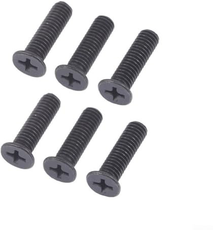 6Pcs Drill Chuck Screws, Metal Drill Chuck Shank Adapter Screw For Drill Chuck Shank Adapter(M6x22mm)