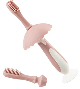 GLEAVI Cartoon Pinguin Silikonzahnbürste Kinderzahnbürste Kompakt Weich Bpa Frei Zungen Zahnfleischreiniger Für Sichere Mundpflege Unterwegs