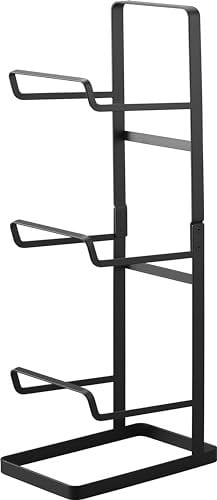 Yamazaki 2035 TOWER Fitness Equipment Rack, black, Steel, 15 x 24 x 65.5 cm