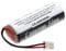 TECHTEK Battery 4000mAh compatible with [ADT] Power Master 360 Wireless Siren Alarm, Power Master 360R Wireless Siren Alarm replaces ER18505M