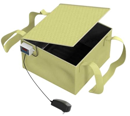 Gärkörbchen Gärbox Sauerteig Gärkasten, Wasserdichter Brotgärbehälter Mit Temperaturregelung, Gärkörbchen Gärbox Sauerteig Mit Heizung, Für Brotteig Gärbox Für Brotteig Elektri