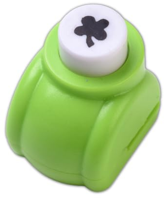 1x Motivstanzer Stanzer 16 Motive Scrapbooking Papierstanzer Motivlocher Stanzen (Kleeblatt)