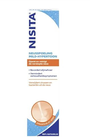 Nisita neusspoeling mild hypertoon jet-spray 125ml