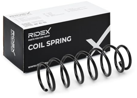 RIDEX 2x Fahrwerksfedern Federn Vorne Schraubenfeder Länge: 344mm Außendurchmesser: 114mm 188C1351