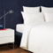Tommy Hilfiger Baumwolle Bettwäsche-Garnitur Plain with Ribbon Farbe White Größe 135x200+80x80