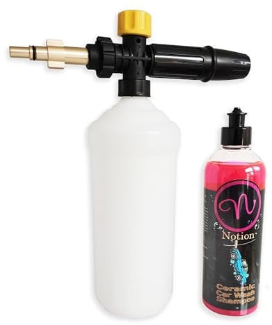 Titan (TTB1800PRW, TTB2200PRW, TTB2700PRW) Pressure Washer Snow Foam Lance (Compatible) & Ceramic Car Wash Shampoo