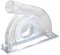 Dust Extractor Cutting Guard，Compatible for 4-5 Diameter Angle Grinder and 3 4 5 Saw Blades Transparent Grinding Dust Cover