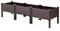 Esenlong Raised Garden Bed,Raised Plant Box,Durable Large Planters Box for Outdoor Plants,Rectangular Garden Planter,Elevated Patio Flower Vegetables Planting Container(116x40x36cm)