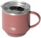 Klaraber Insulated Coffee Mug, Thermal Mug with Handle, Insulated Camping Mug with Lid, Double Walled Stainless Steel Beer Mug, Spill Proof, Reusable, 330ml /11 oz (Red)