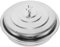 Amosfun Santa vajilla platos de ensalada platos de cena de navidad platos de fiesta reutilizables platos reutilizables para fiestas plato de pan de bodas Acero inoxidable Plata