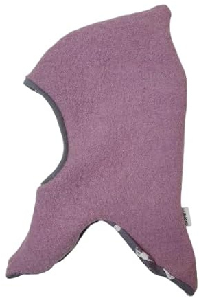 Generisch Handgefertigte Walk-Schlupfmütze für Babys und Kinder, 100% Wolle, Jersey-Gefüttert, Öko-Tex Zertifiziert, Made in Bayern