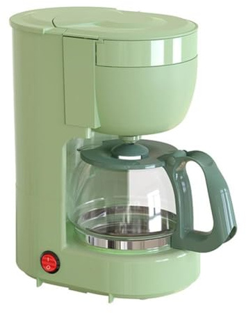 SageFurned Programmierbarer Tropfkaffeemaschine mit 2-Stunden-Warmhaltefunktion und automatischer Abschaltung, gefilterte Kunststoff-Kaffeemaschine für den Heimgebrauch, kompatibel mit