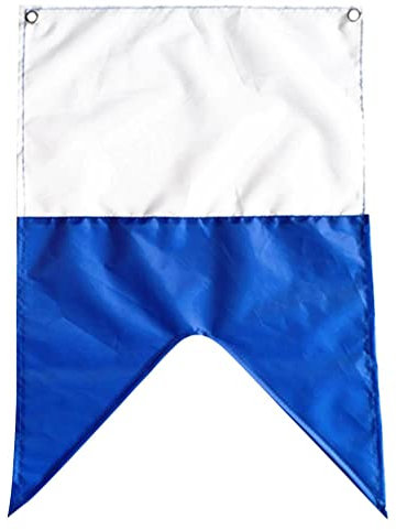 MagiDeal 50 x 35 cm (14 inch) Scuba Diving Dive Boat Alpha Flag National Banner International Sign -