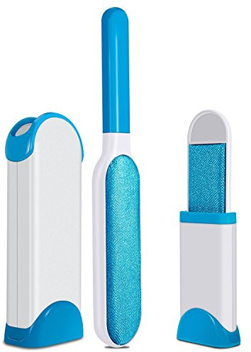 tempo di saldi Spazzola Peli Gatto e Cane in ABS 32x7x5 cm, Leva Peli Animali Ideale per Vestiti, Divano, Auto, Portatile e Riutilizzabile, Comoda Togli Pelucchi