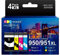 GPC IMAGE 950XL Druckerpatronen Kompatible für HP 950 XL 951XL Multipack für Officejet Pro 8600 8610 8620 8100 8615 276dw 251dw Drucker (Schwarz Cyan Magenta Gelb, 4er-Pack)