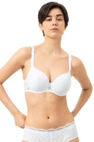 Mey Damen BH - Spacer-BH mit floraler Spitze - Atmungsaktiv und super leicht - Serie Amazing - 74238