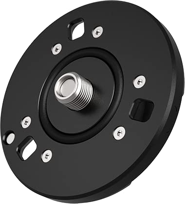 IFOOTAGE Seastar Schnellwechselplatte, Schnell-Setup-Kit mit 6,35 mm Schraube, kompatibel mit SLR, Videokamera, Kugelkopf, Stativ, Einbeinstativ (Q1S-TOP)