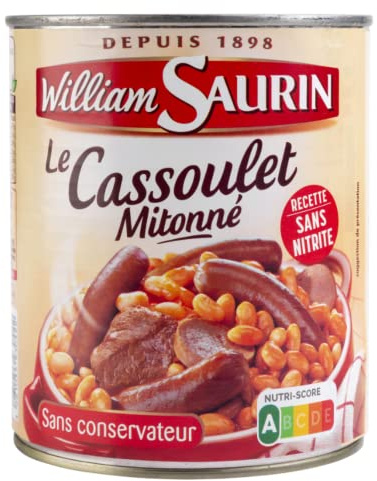 William Saurin Cassoulet Mitonne 840 g