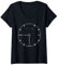 Damen IF NOT NOW WHEN? X UHR. Tell me. Statement Carpe Diem FRONT T-Shirt mit V-Ausschnitt