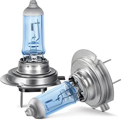 LTONXEN H7 Scheinwerfer Birne, Warmweiß für Auto 12V 60W/55W Abblendlicht Ersatz Glühlampen.(2 Stück)