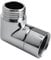 Qianly G1/2 Shower Elbow Adapter Coupling, Bathroom Fixtures, Pipe Fittings, Bathtubs Parts Connector Shower Arm Extension - Right Angle