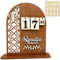 Ramadan Kalender, Eid Mubarak Kalender, Ramadan Dekorationen Countdown-Kalender für Zuhause, Ramadan Dekoration Aus Holz, Ramadan aus Holz Countdown-kalender Ornament, Ramadan Geschenke für Kinder