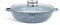 EDENBERG 3.3L 28cm Flachtöpf Kochtopf Flacher Topf Glasdeckel Keramik-Granit Aluminium EB8041 Ideal für Gas, Elektro, Halogen, Keramik und Induktionsherde