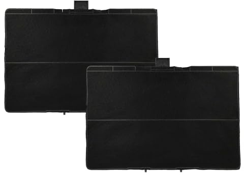 vhbw 2x Aktivkohlefilter kompatibel mit Bosch DIB091E59 | DIB091E59/01, DIB091E50/03, DIB091E51/02 Dunstabzugshaube - 31,5 x 21,5 x 2,3 cm