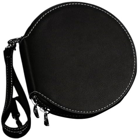 Funda C-D, funda rígida portátil para DVD de viaje, bolsa de DVD para coche, caja organizadora rígida C-D, cartera protectora portátil para disco DVD, soporte con cremallera, contenedor de DVD,