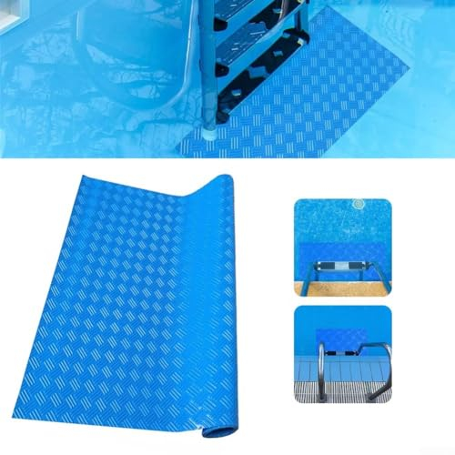 Pool Ladder Mat, Non Slip Swimming Pool Ladder Mat, Anti-skidding Protective Ladder Mat For Pool Ladders Steps Stairs(90 * 40cm)