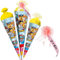 alles-meine.de GmbH Schultüte - P. Patrol - Hunde - 35-85 cm - Größe wählbar - Holzspitze wählbar - inkl. Name + Verschluß-Schleife - Zuckertüte - Tüll - oder Filzabschluß - ec..