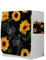 Highdi 3D Housse de Protection pour Machine à Laver, Chargement Frontal Housse à La Poussière avec Ouverture Frontale (Capacité L 10.5~12kg,Tournesol 10)