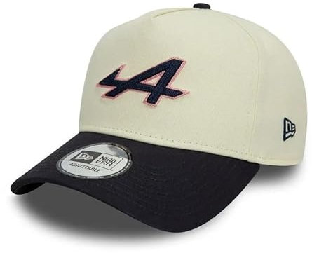New Era Cap Chain Stitch Alpine F1 Beige Blau, weiß, One size