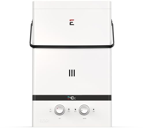 Eccotemp Luxé Tragbarer Durchlauferhitzer für den Außenbereich, 10 LPM, 50 mbar